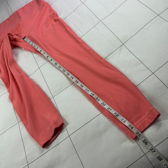 Lululemon Leggings Womens 6 Raspberry Cream Align 25" Athletic Yoga Gym Coral - Picture 8 of 9
